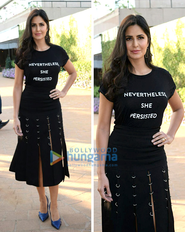 Katrina Kaif turns wears her heart on her fashionable sleeve and says it all with a slogan tee!12