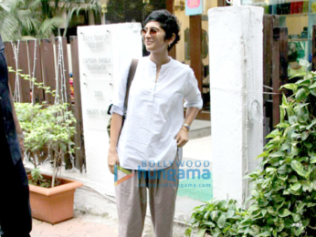 Kiran Rao snapped post a salon session