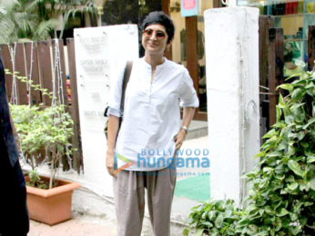 Kiran Rao snapped post a salon session