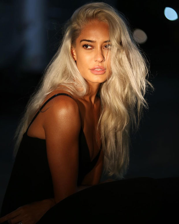 Lisa Haydon gets a stunning makeover; goes platinum blonde-1