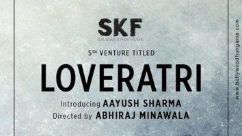 First Look Of Loveratri