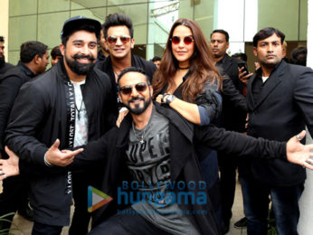 MTV Roadies Xtreme Auditions Neha Dhupia, Prince Narula, Ranvijay Singha and Nikhil Chinappa at auditions in Noida