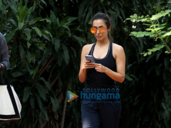 Malaika Arora spotted at her dance class