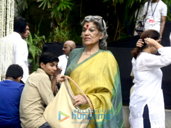 Members of Bollywood fraternity attend Shashi Kapoor's chautha