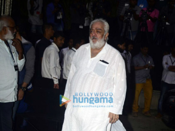 Members of Bollywood fraternity attend Shashi Kapoor's chautha