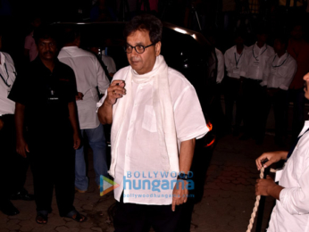 Members of Bollywood fraternity attend Shashi Kapoor's chautha