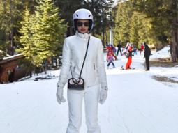 NOSTALGIA: Jacqueline Fernandez shares a picture of her in a skiing costume