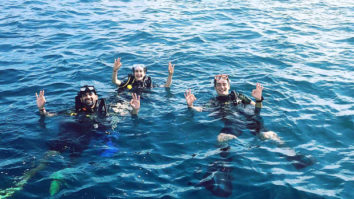 Newlyweds Zaheer Khan and Sagarika Ghatge go diving during their honeymoon in Maldives