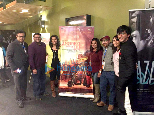 premiere of the film angrezi mein kehte hain at the south asian international film festival in new york city 1