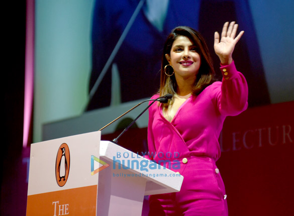 Priyanka Chopra snapped at The Penguin India’s annual lecture 2017