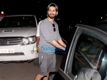 Rakeysh Omprakash Mehra and Shahid Kapoor snapped in Bandra