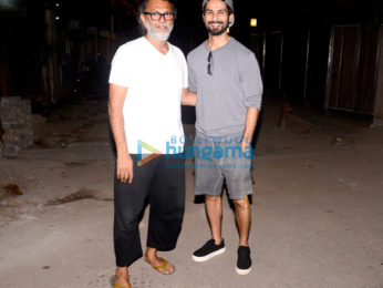 Rakeysh Omprakash Mehra and Shahid Kapoor snapped in Bandra