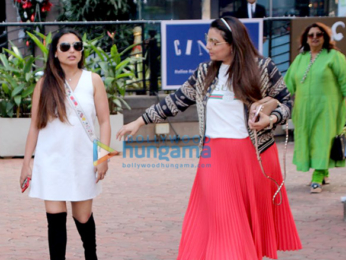Rani Mukerji and Vaibhavi Merchant spotted at Yauatcha
