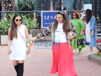 Rani Mukerji and Vaibhavi Merchant spotted at Yauatcha