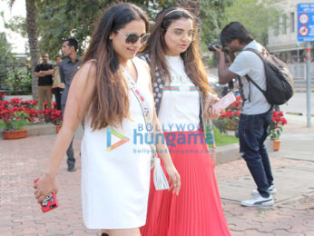 Rani Mukerji and Vaibhavi Merchant spotted at Yauatcha