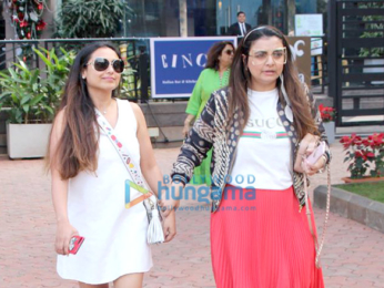 Rani Mukerji and Vaibhavi Merchant spotted at Yauatcha