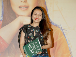 Rani Mukerji snapped at the trailer launch of her film Hichki