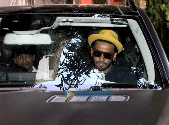 Ranveer Singh and Alia Bhatt spotted at Zoya Akhtar’s office Ranveer Singh and Alia Bhatt spotted at Zoya Akhtar’s office