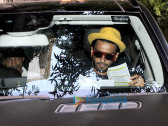 Ranveer Singh and Alia Bhatt spotted at Zoya Akhtar's office