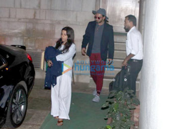 Ranveer Singh and Zoya Akhtar snapped post Gully Boy rehearsals