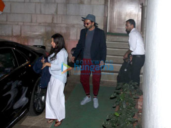 Ranveer Singh and Zoya Akhtar snapped post Gully Boy rehearsals