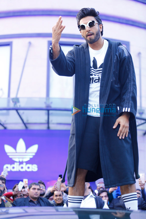 ranveer singh inaugurates new store and new sneaker of adidas in delhi 9