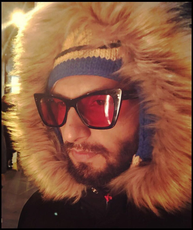 Ranveer Singh shares this picture from his London trip and his hoodie is definitely attracting attention