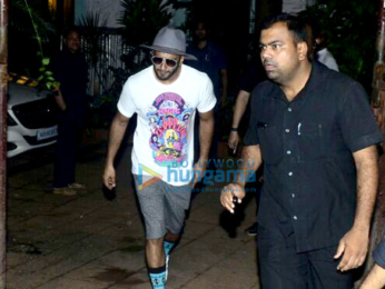 Ranveer Singh snapped in a casual look