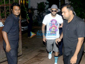 Ranveer Singh snapped in a casual look