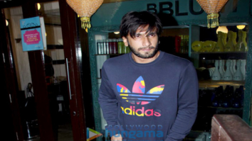 Ranveer Singh spotted outside BBLUNT