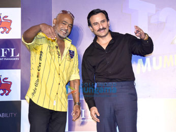 Saif Ali Khan, Vinod Kambli at 'T20 Mumbai League' Launch
