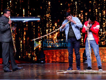 Sairat actors and Bosco Martis shoot for 'Dance India Dance 6'
