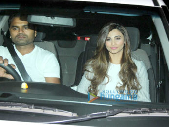 Salman Khan, Salim Khan and others snapped at Tiger Zinda Hai screening