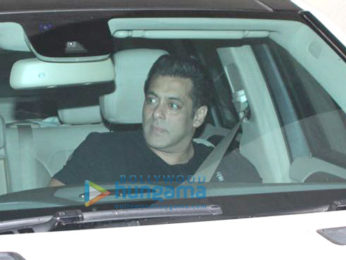 Salman Khan and Salim Khan snapped at Tiger Zinda Hai screening