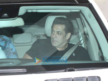 Salman Khan and Salim Khan snapped at Tiger Zinda Hai screening
