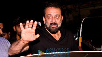 Sanjay Dutt at Karan Tyagi’s marriage anniversary