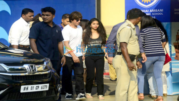 Shah Rukh Khan, Suhana Khan, Hrithik Roshan and others spotted at Dhirubhai Ambani International School