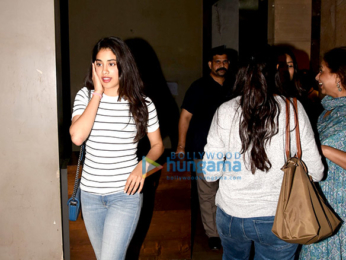 Shahid Kapoor, Mira Rajput, Janhvi Kapoor and others at Ishaan Khatter's Beyond The Clouds screening
