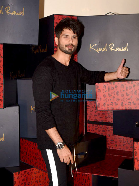 shahid kapoor at kunal rawals store launch 2