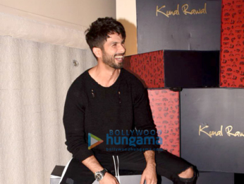 Shahid Kapoor at Kunal Rawal's store launch