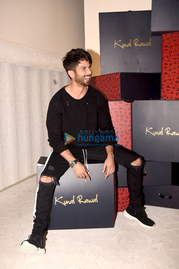 shahid kapoor at kunal rawals store launch 5