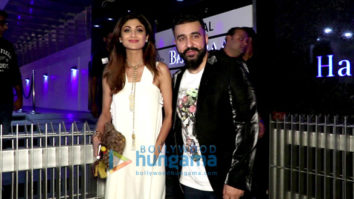 Shilpa Shetty and Raj Kundra snapped in Bandra