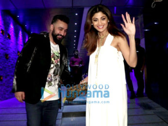 Shilpa Shetty and Raj Kundra snapped in Bandra