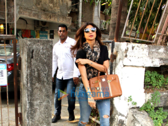 Shilpa Shetty snapped in Juhu
