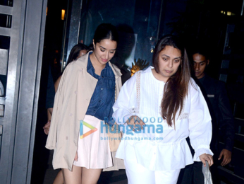 Shraddha Kapoor spotted at a clinic in BKC