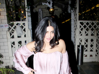 Shruti Haasan snapped at Smoke House Deli