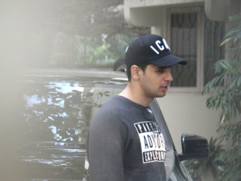 Sidharth Malhotra and R Balki snapped at Sunny Super Sound