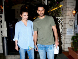 Soha Ali Khan and Kunal Khemu snapped post a dinner date