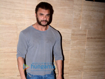 Sohail Khan, Arbaaz Khan and Chunky Pandey snapped at a get together at JW Marriot