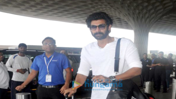 Sonam Kapoor and Rana Daggubati snapped at the airport